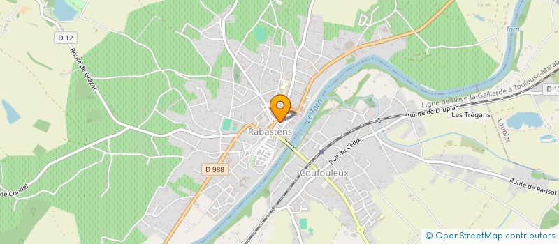 localisation de l'entreprise MONSIEUR VINCENT DESPLANCHE  RABASTENS