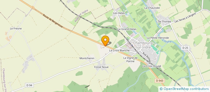 localisation de l'entreprise MONSIEUR VINCENT DESPLAT  CHAMBOURG-SUR-INDRE