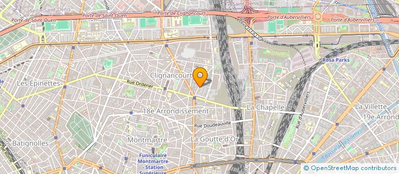 localisation de l'entreprise MONSIEUR VINCENT DESPORT  PARIS