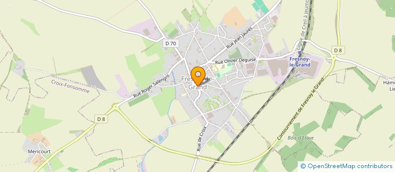 localisation de l'entreprise MONSIEUR VINCENT DESSERY  FRESNOY-LE-GRAND