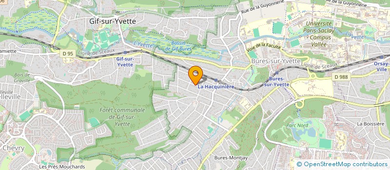 localisation de l'entreprise MONSIEUR VINCENT DETELDER à BURES-SUR-YVETTE