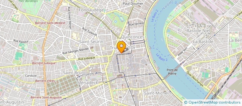 localisation de l'entreprise MONSIEUR VINCENT DEVAUCHELLE  BORDEAUX