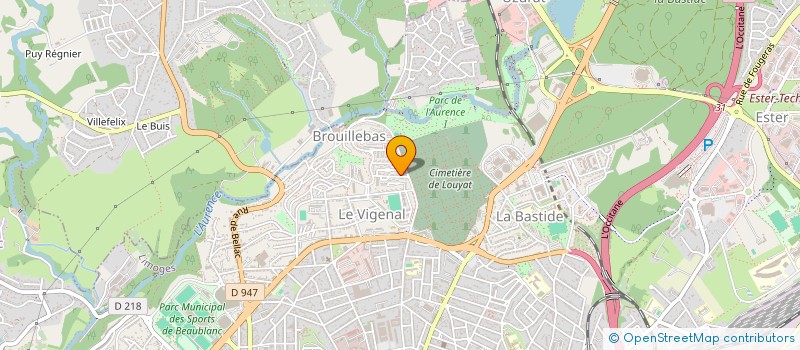 localisation de l'entreprise MONSIEUR VINCENT DEVAULT à LIMOGES