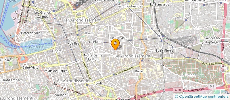 localisation de l'entreprise MONSIEUR VINCENT DEVIGNE à MARSEILLE