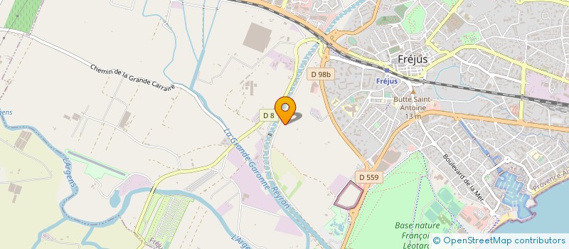 localisation de l'entreprise MONSIEUR VINCENT DHOMPS à FREJUS