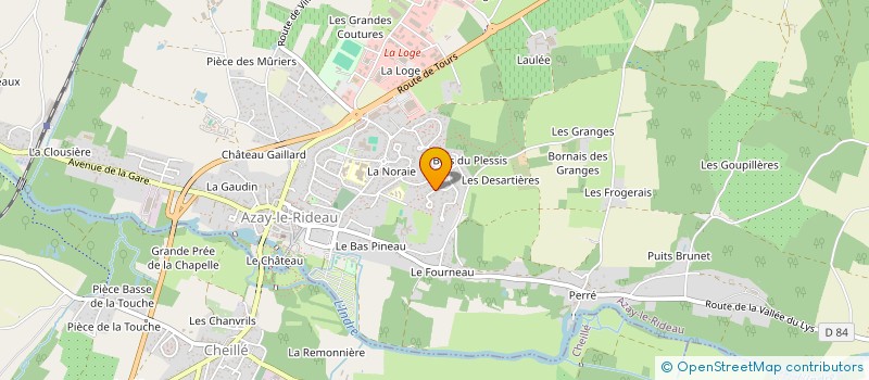 localisation de l'entreprise MONSIEUR VINCENT DHUICQUE à AZAY-LE-RIDEAU
