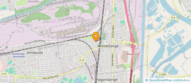 localisation de l'entreprise MONSIEUR VINCENT DIBLASI  HAGONDANGE