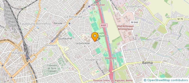 localisation de l'entreprise MONSIEUR VINCENT DIDIER à TOULOUSE