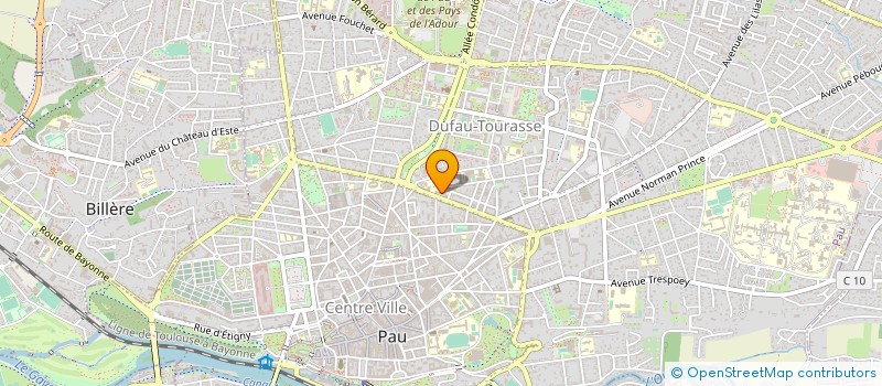 localisation de l'entreprise MONSIEUR VINCENT DIEBOLT à PAU