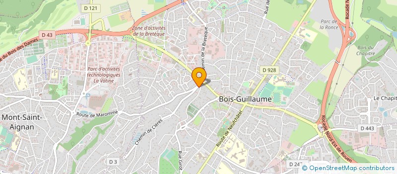 localisation de l'entreprise MONSIEUR VINCENT DIEUZY  PONT-AUDEMER