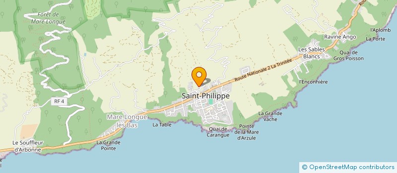 localisation de l'entreprise MONSIEUR VINCENT DIOM-TIME  SAINT-PHILIPPE