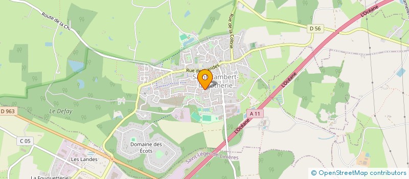 localisation de l'entreprise MONSIEUR VINCENT DIONISIO  SAINT-LAMBERT-LA-POTHERIE