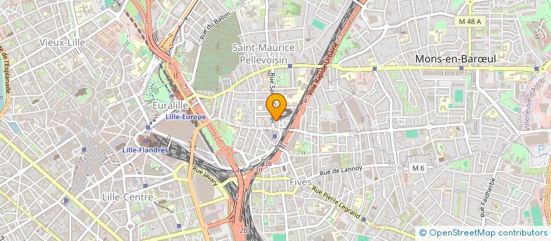 localisation de l'entreprise MONSIEUR VINCENT DIOT à LILLE