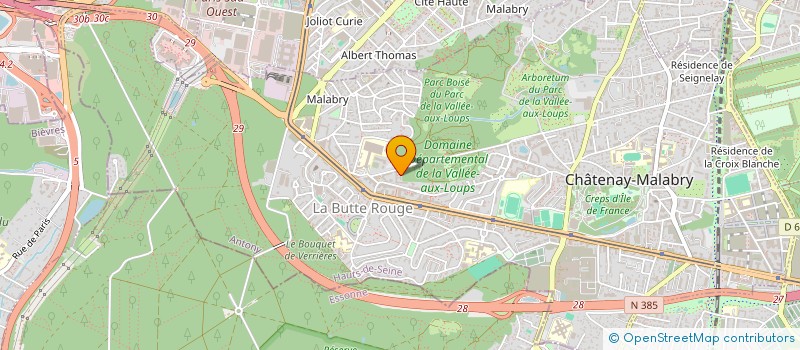 localisation de l'entreprise MONSIEUR VINCENT DOBLIN  CHATENAY-MALABRY