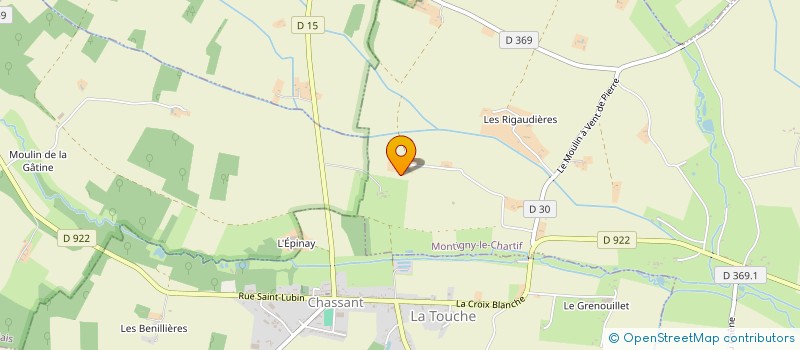 localisation de l'entreprise MONSIEUR VINCENT DOLLEANS à MONTIGNY-LE-CHARTIF