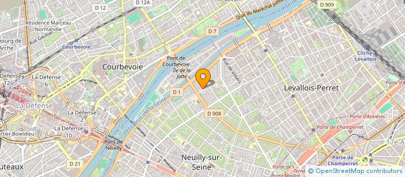 localisation de l'entreprise MONSIEUR VINCENT DOMART à NEUILLY-SUR-SEINE