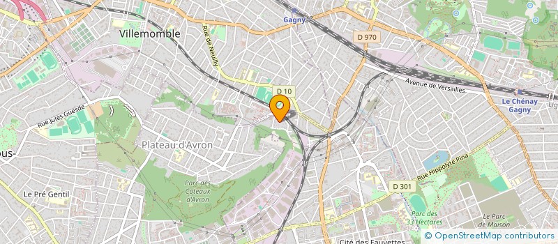 localisation de l'entreprise MONSIEUR VINCENT DOMINGUEZ à NEUILLY-SUR-MARNE