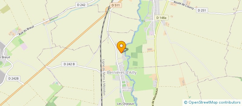 localisation de l'entreprise MONSIEUR VINCENT DONNET  SAINT-PIERRE-EN-AUGE