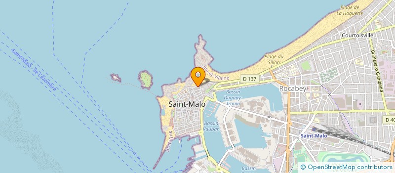 localisation de l'entreprise MONSIEUR VINCENT DONNOT à SAINT-MALO