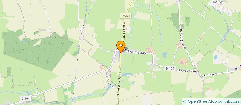 localisation de l'entreprise MONSIEUR VINCENT DORMIGNIES  SOLRE-LE-CHATEAU