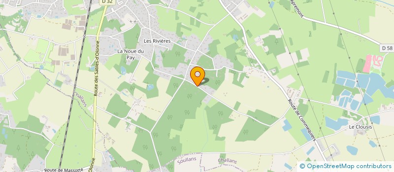 localisation de l'entreprise MONSIEUR VINCENT DORNER à CHALLANS