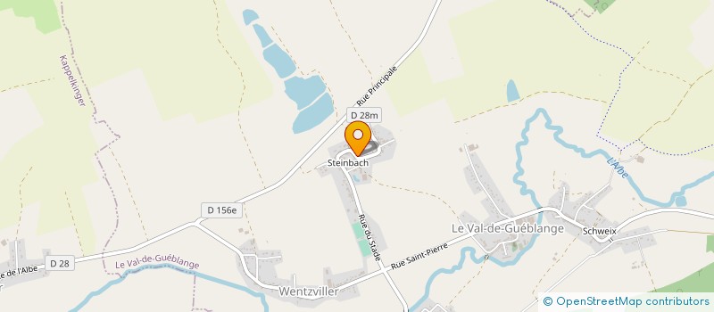 localisation de l'entreprise MONSIEUR VINCENT DOUCET  LE VAL-DE-GUEBLANGE