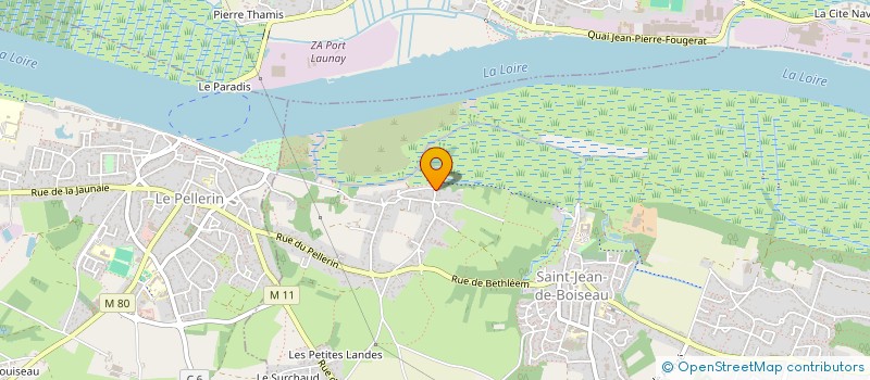 localisation de l'entreprise MONSIEUR VINCENT DOUET  SAINT-JEAN-DE-BOISEAU