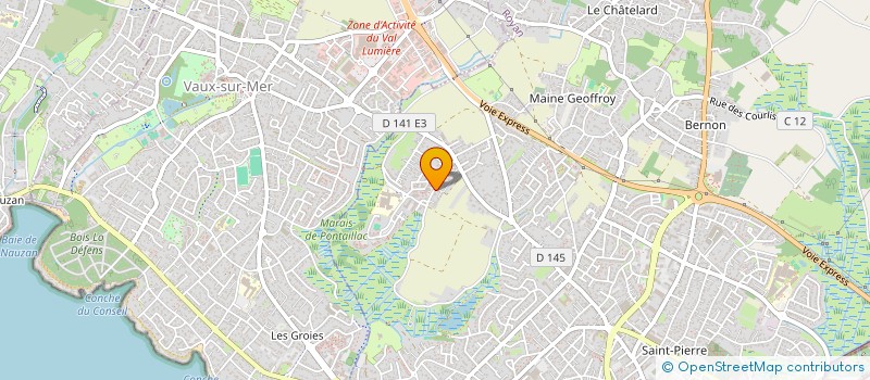 localisation de l'entreprise MONSIEUR VINCENT DOUET  ROYAN