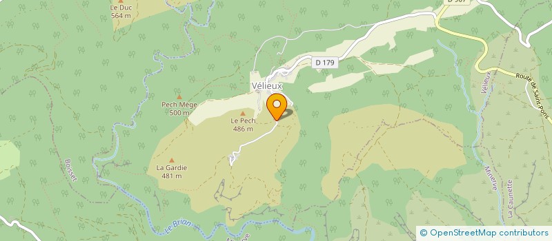 localisation de l'entreprise MONSIEUR VINCENT DRAGONELLI  VELIEUX