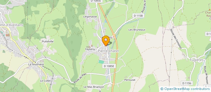 localisation de l'entreprise MONSIEUR VINCENT DREVET à PIERRE-CHATEL