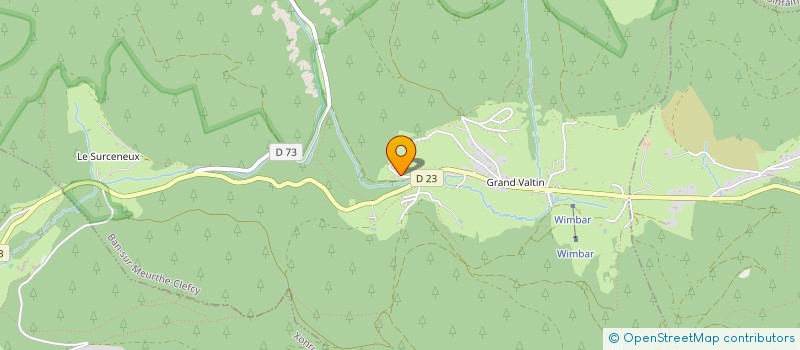 localisation de l'entreprise MONSIEUR VINCENT DRILLON  BAN-SUR-MEURTHE-CLEFCY