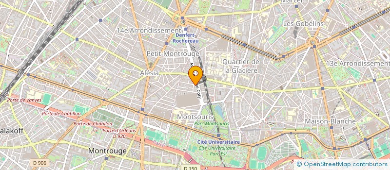 localisation de l'entreprise MONSIEUR VINCENT DRISS  PARIS