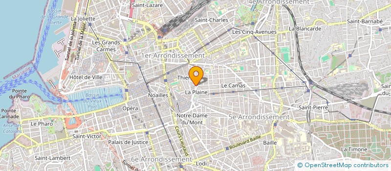 localisation de l'entreprise MONSIEUR VINCENT DROUHOT à MARSEILLE