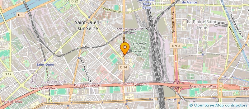 localisation de l'entreprise MONSIEUR VINCENT DROUIN à SAINT-OUEN-SUR-SEINE