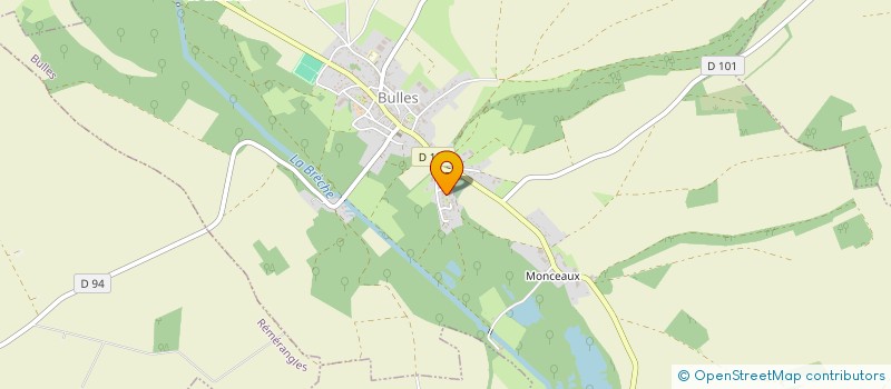 localisation de l'entreprise MONSIEUR VINCENT DUARTE  BULLES