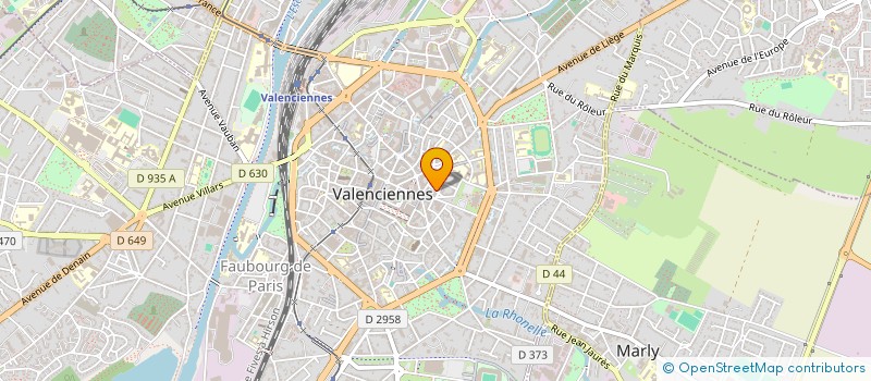 localisation de l'entreprise MONSIEUR VINCENT DUBOIS à VALENCIENNES