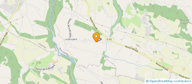 localisation de l'entreprise MONSIEUR VINCENT DUBOIS  ROMAGNIEU