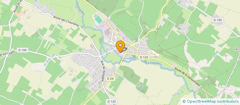 localisation de l'entreprise MONSIEUR VINCENT DUBOIS à BELLEVIGNE-EN-LAYON