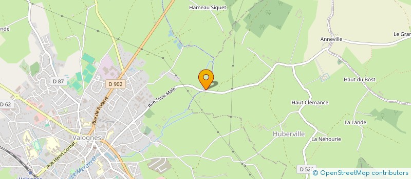 localisation de l'entreprise MONSIEUR VINCENT DUBOST  VALOGNES