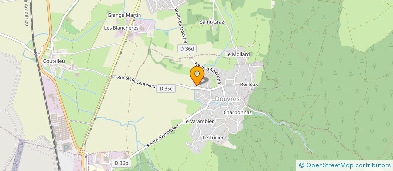 localisation de l'entreprise MONSIEUR VINCENT DUCHE  DOUVRES