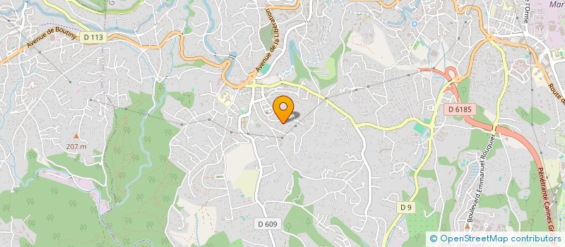 localisation de l'entreprise MONSIEUR VINCENT DUCHENE à GRASSE