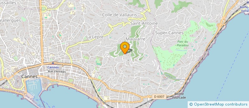 localisation de l'entreprise MONSIEUR VINCENT DUCHENE à CANNES