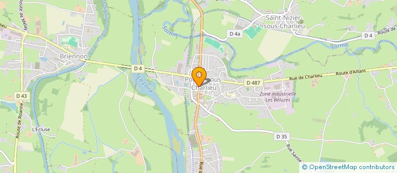 localisation de l'entreprise MONSIEUR VINCENT DUCHER  POUILLY-SOUS-CHARLIEU