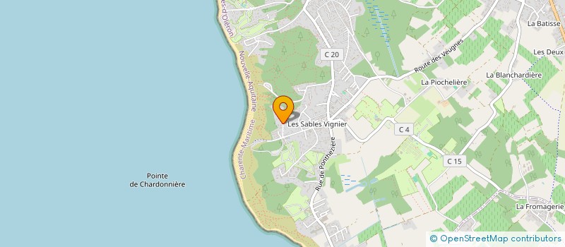 localisation de l'entreprise MONSIEUR VINCENT DUCOS DE LA HAILLE  SAINT-GEORGES-D'OLERON