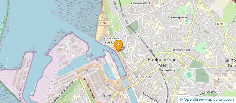 localisation de l'entreprise MONSIEUR VINCENT DUCROCQ à BOULOGNE-SUR-MER