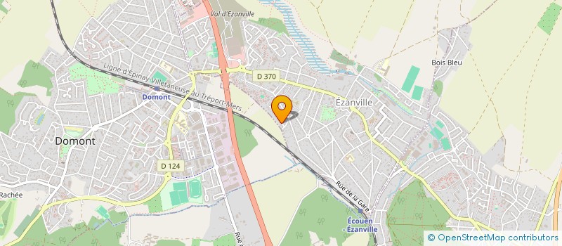 localisation de l'entreprise MONSIEUR VINCENT DUFAU  EZANVILLE