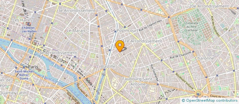 localisation de l'entreprise MONSIEUR VINCENT DUFEU  PARIS