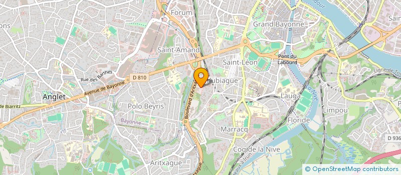 localisation de l'entreprise MONSIEUR VINCENT DUFOUR à BAYONNE