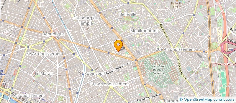 localisation de l'entreprise MONSIEUR VINCENT DUGAST  PARIS