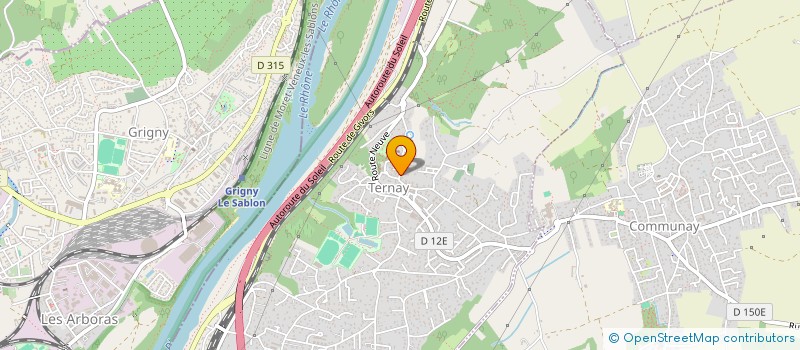 localisation de l'entreprise MONSIEUR VINCENT DUGAST  COMMUNAY